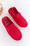 Dziecięce Wsuwane Tenisówki Slip-On Big Star HH374102 Fuksja