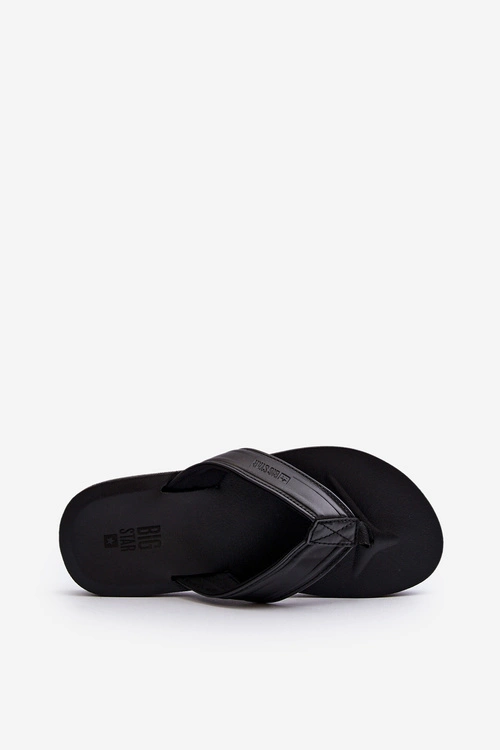 Męskie Japonki Big Star LL174605 Czarne