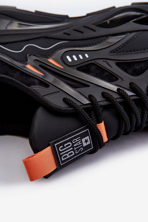 Buty Sportowe Sneakersy Męskie HI-POLY SYSTEM Big Star NN174382 Czarne