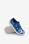 Kapcie Dziecięce Na Rzep Befado 974X312 Niebieskie