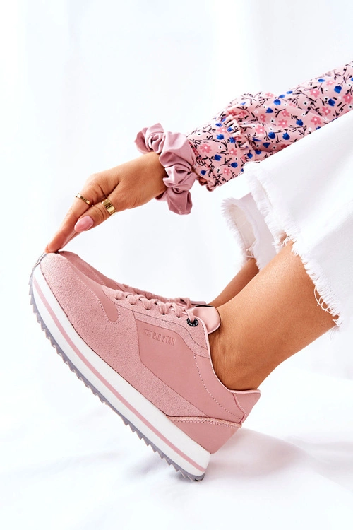 Sportowe Buty Memory Foam Big Star II274218 Nude