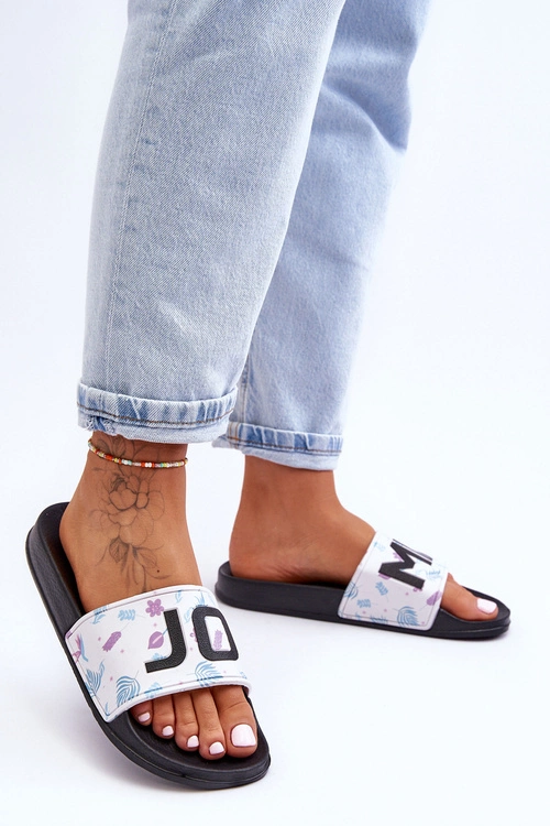 Klasyczne Damskie Klapki Czarne Jomix