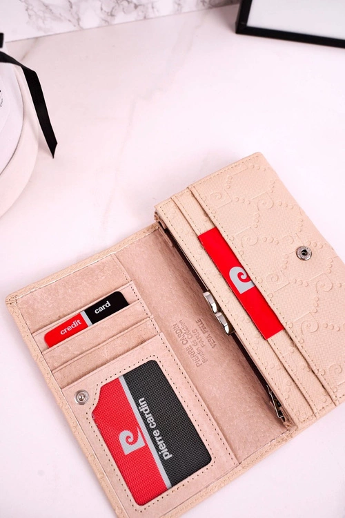 Portfel Damski PIERRE CARDIN PSP79 455 Beżowy