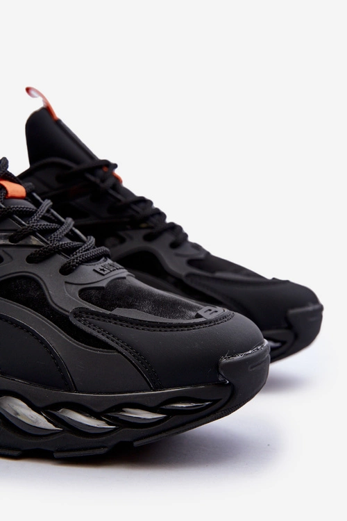 Buty Sportowe Sneakersy Męskie HI-POLY SYSTEM Big Star NN174382 Czarne