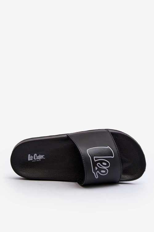 Męskie Klapki Lee Cooper LCW-24-42-2485M Czarne