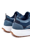 Męskie Sportowe Buty Big Star KK174022 Granatowe