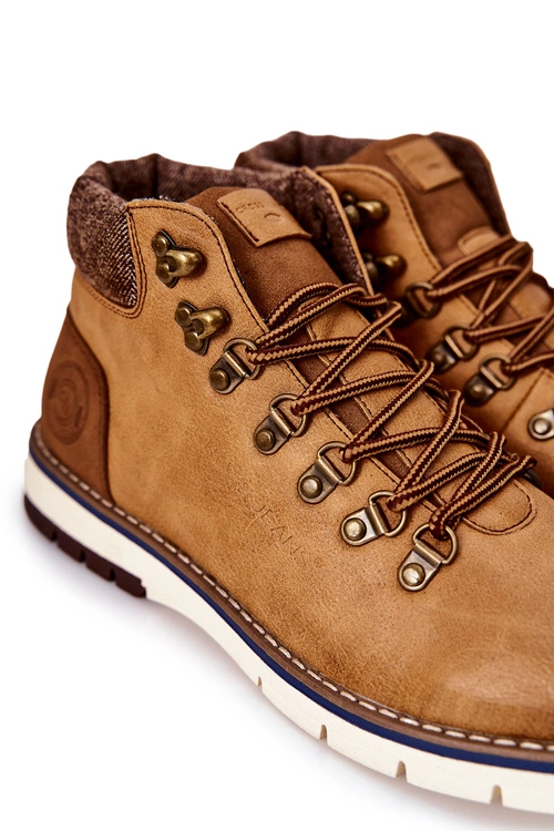 Męskie Buty Trekkingowe Cross Jeans EE1R4078C Camel