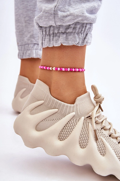 Damskie Wsuwane Sneakersy Beżowe Myles