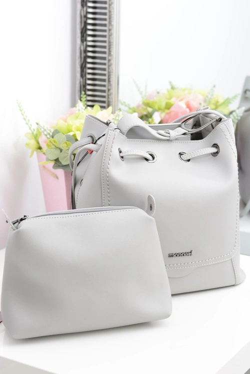 Monnari Szara Damska Torba Worek Na Ramię