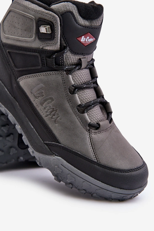 Ocieplane Męskie Buty Trekkingowe Lee Cooper LCJ-24-01-2939 Szare