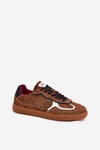 Sneakersy Damskie Daniel Lopez Just Dare SS2D4016 Camel