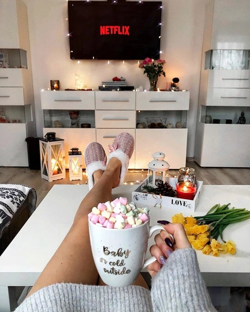 Różowe Damskie Papcie Domowe Klapki Z Futerkiem Dezi