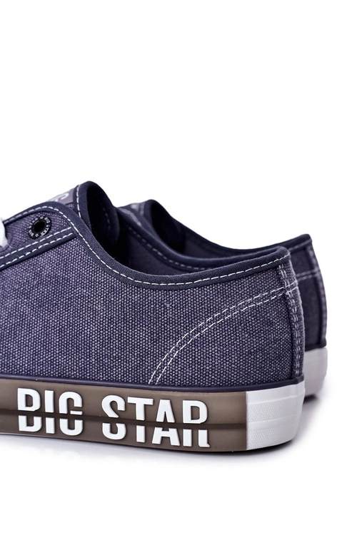Męskie Trampki Big Star HH174047 Granatowe
