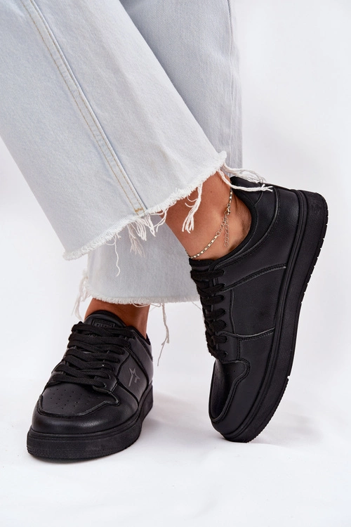 Sneakersy Damskie Big Star RR274A242 HI-POLY SYSTEM Czarne