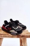 Dziecięce Sneakersy Memory Foam System Big Star LL374224 Czarne