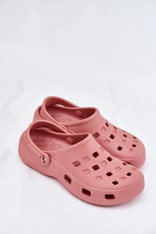 Klapki Damskie Piankowe LEMIGO 806 Różowe