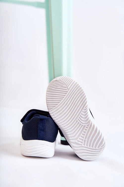 Dziecięce Buty Sportowe Na Rzep Niebieskie Lexy