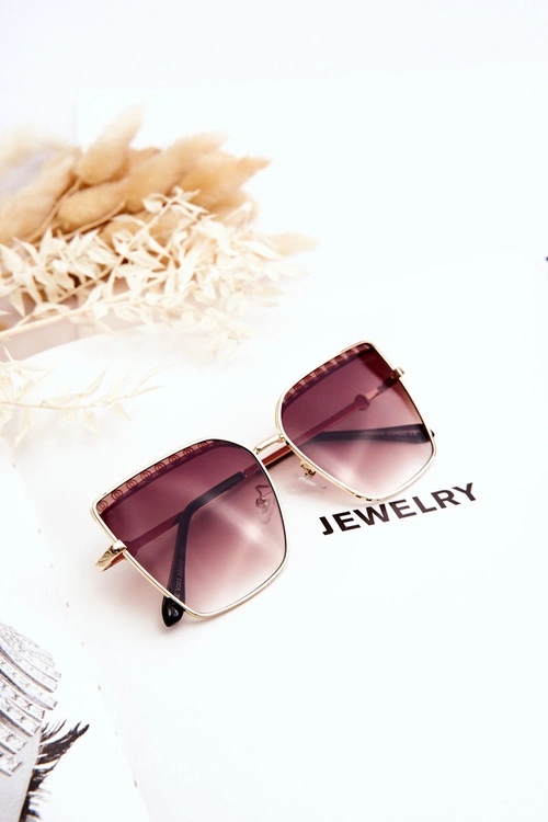 Duże Okulary Przeciwsłoneczne Prius V303 Gradient Brązowe