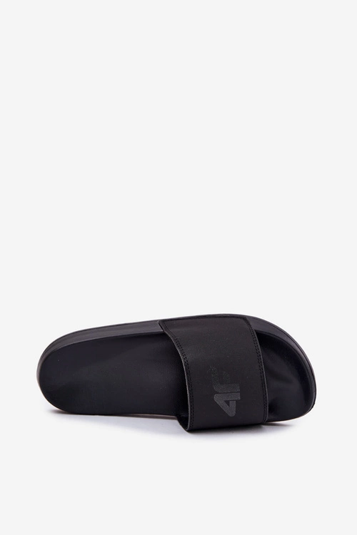 Klapki Męskie 4F 4FRMM00FSLIM011-21S Czarne