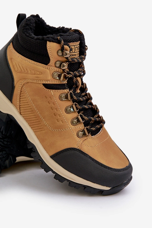 Ocieplane Buty Trekkingowe Męskie Camel Loreinae