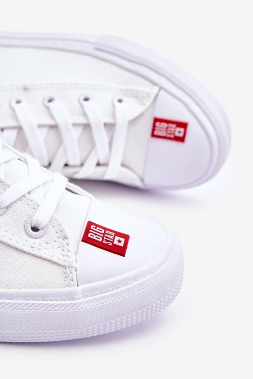 Męskie Trampki Big Star JJ174013 Białe