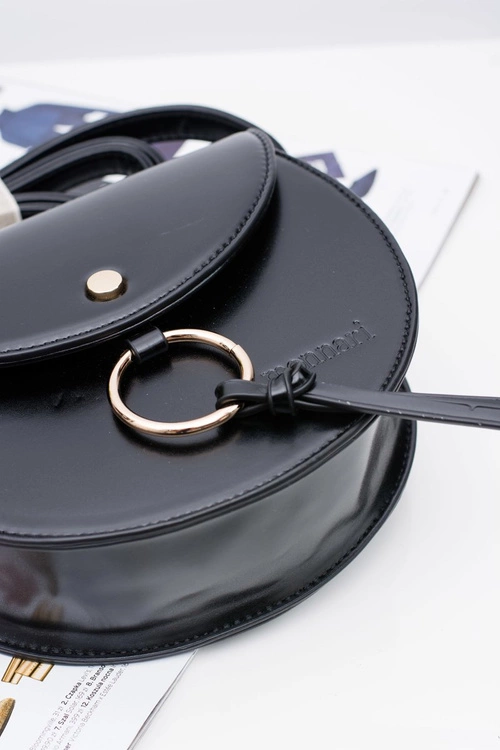 Damska Czarna Stylowa Listonoszka Monnari