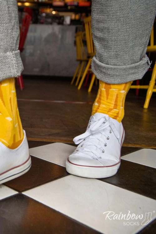 Zestaw Skarpetki Rainbow Socks Frytki 2 Pary