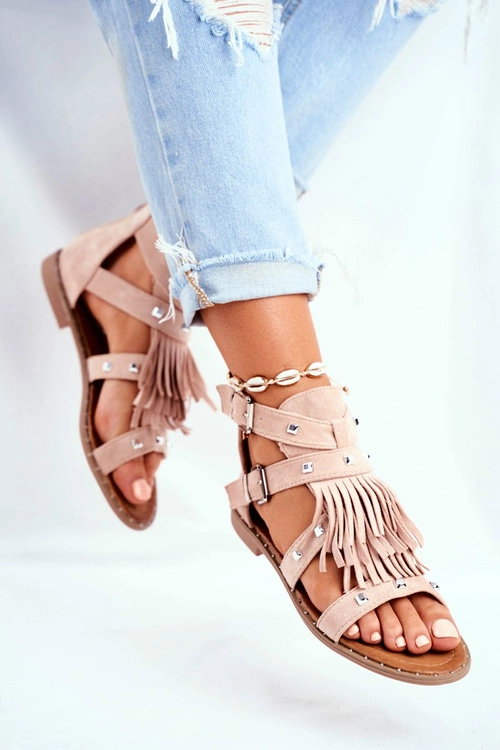 Sandały Damskie Boho Nude Balms