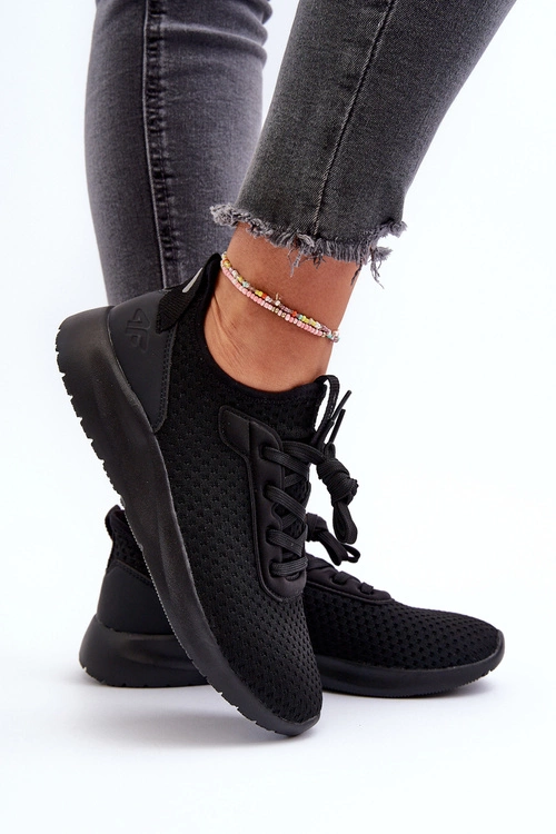Buty Sportowe Sneakersy Damskie 4F 4FRSS24FLOWF055 Czarne
