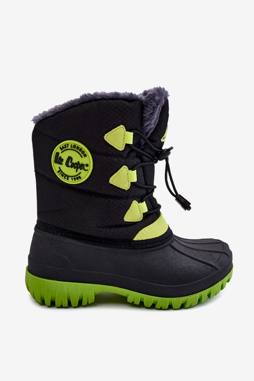 Dziecięce Ocieplane Śniegowce Lee Cooper LCJ-21-44-0519 Czarne