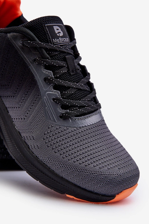 Klasyczne Męskie Sportowe Buty Szare McBraun