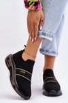 Damskie Wsuwane Sportowe Buty GOE LL2N4032 Czarne