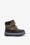 Ocieplane Śniegowce Chłopięce Lee Cooper LCJ-23-01-2058 Zielone