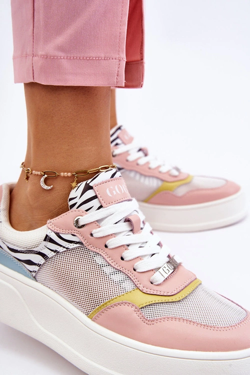 Damskie Wygodne Buty Sportowe GOE LL2N4053 Multikolor