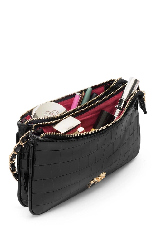 Torebka Listonoszka NOBO L3580-C020 Czarna