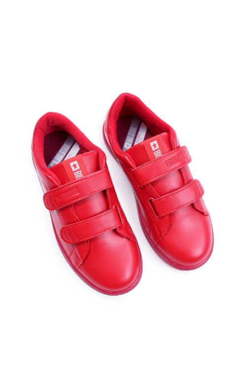 Dziecięce Trampki Na Rzepy Big Star DD374030 Czerwone