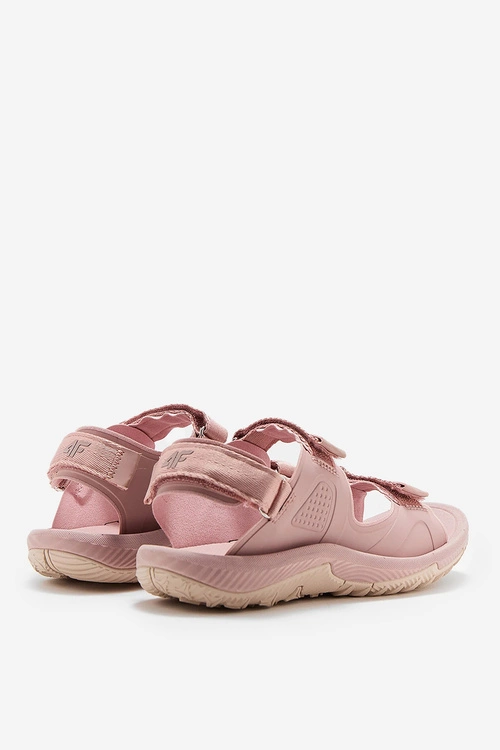 Sportowe Sandały Damskie 4FRSS24FSANF057-56S Pudrowy Róż