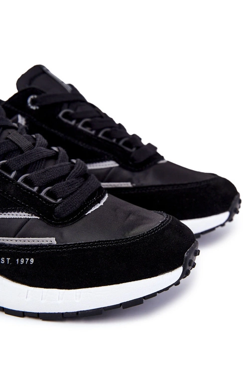 Męskie Sportowe Buty Big Star KK174024 Czarne