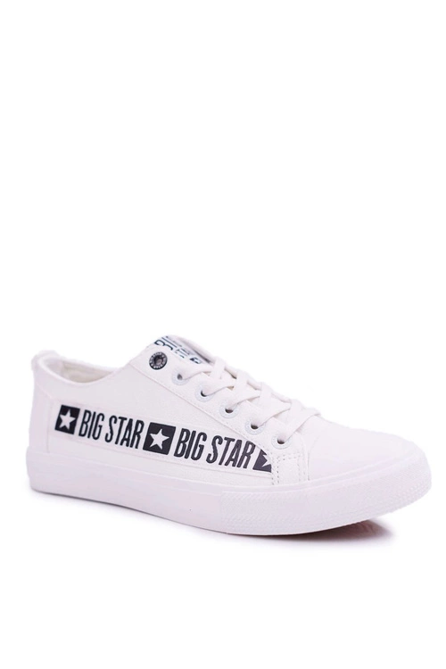 Trampki Męskie Big Star Białe EE174070