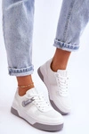 Klasyczne Sneakersy Memory Foam System Big Star LL274A024 Białe