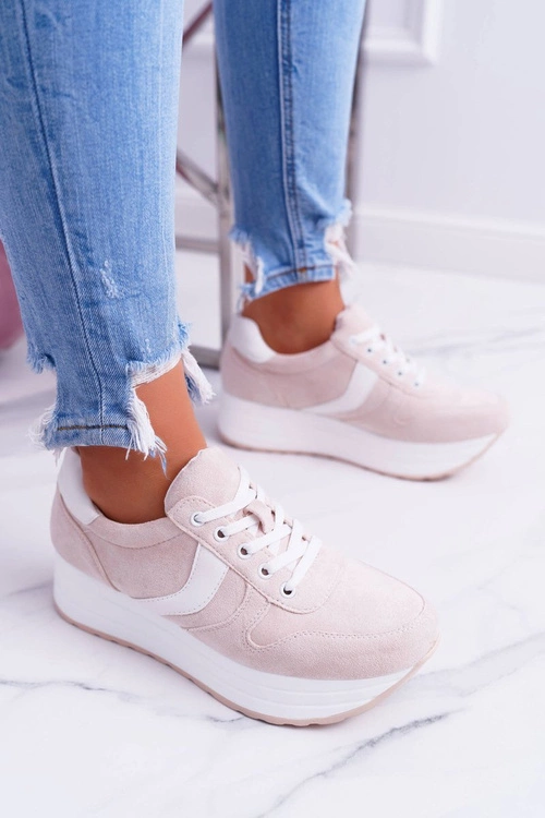 Sportowe Damskie Różowe Buty SportFreak