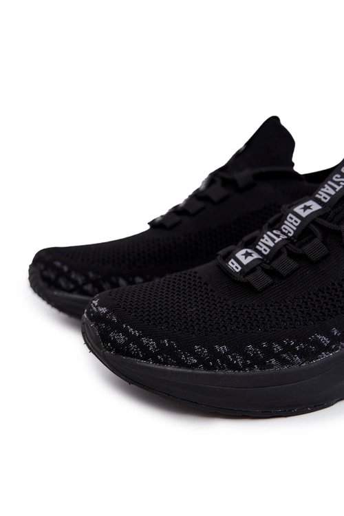 Męskie Sportowe Buty Big Star JJ174167 Czarne