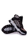 Buty Trekkingowe Męskie Big Star II174203 Czarno-Szare