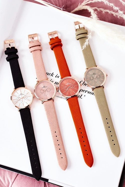 Zegarek Na Skórzanym Pasku Giorgio&Dario Zielony