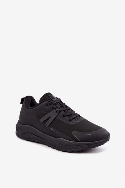 Wodoodporne Buty Męskie Outdoor Czarne Elroy