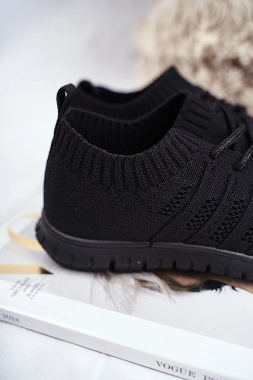 Sportowe Buty Dziecięce Czarne Filip