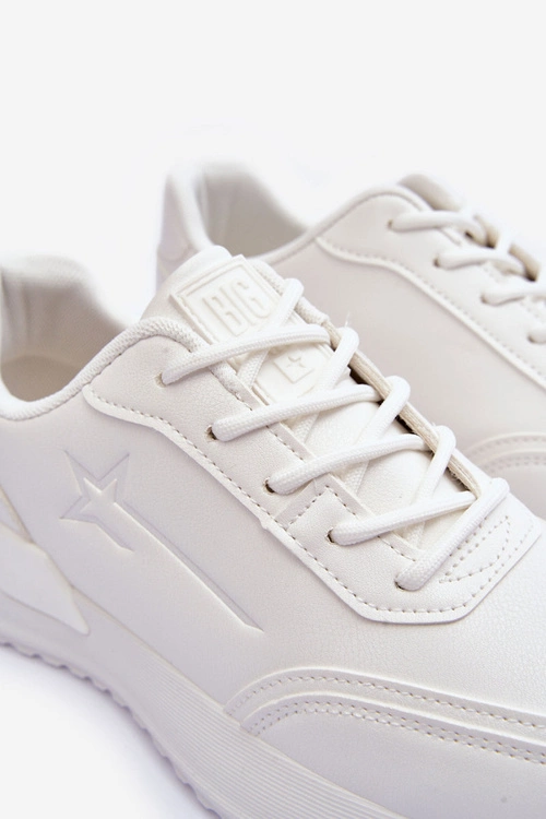 Damskie Klasyczne Buty Sportowe Big Star MM274224 Białe