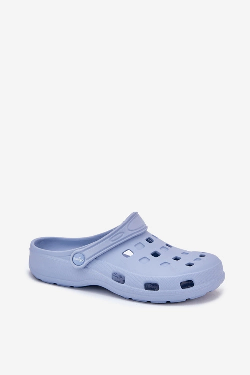 Klapki Damskie Piankowe LEMIGO 806 Niebieskie