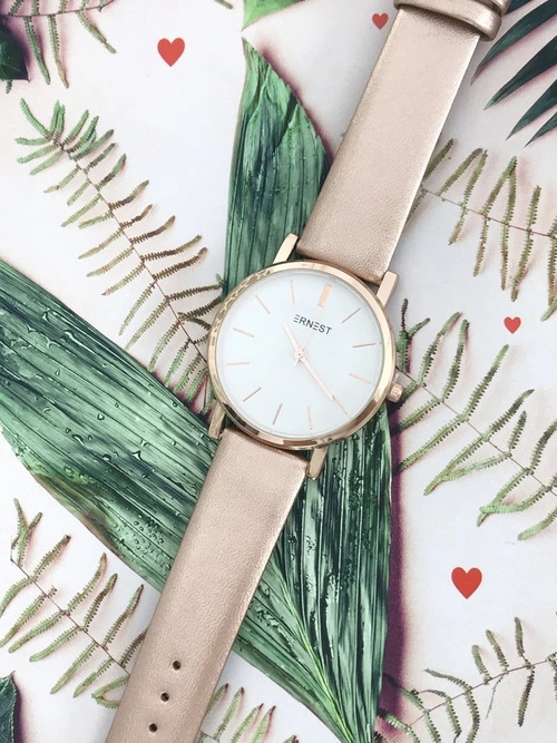 Damski Zegarek Ernest Vega Złoty