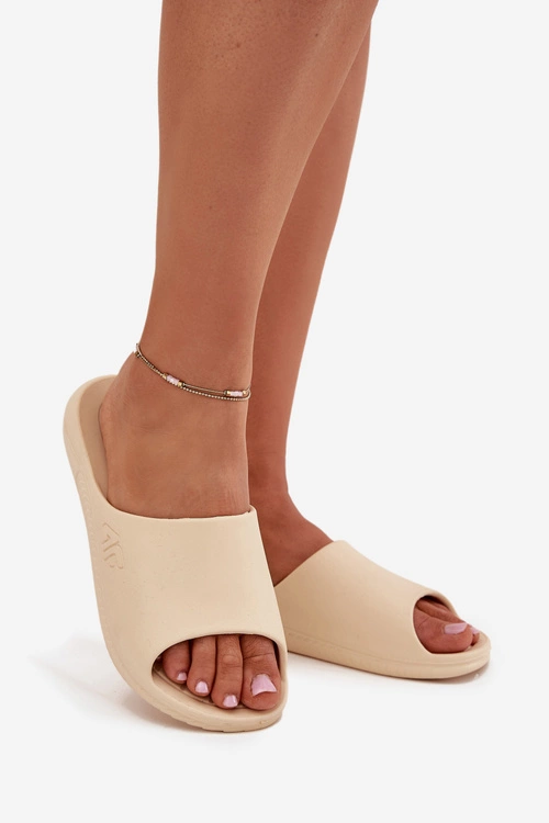 Damskie Klapki 4F 4FMM00FFLIF093A-83S Beżowe